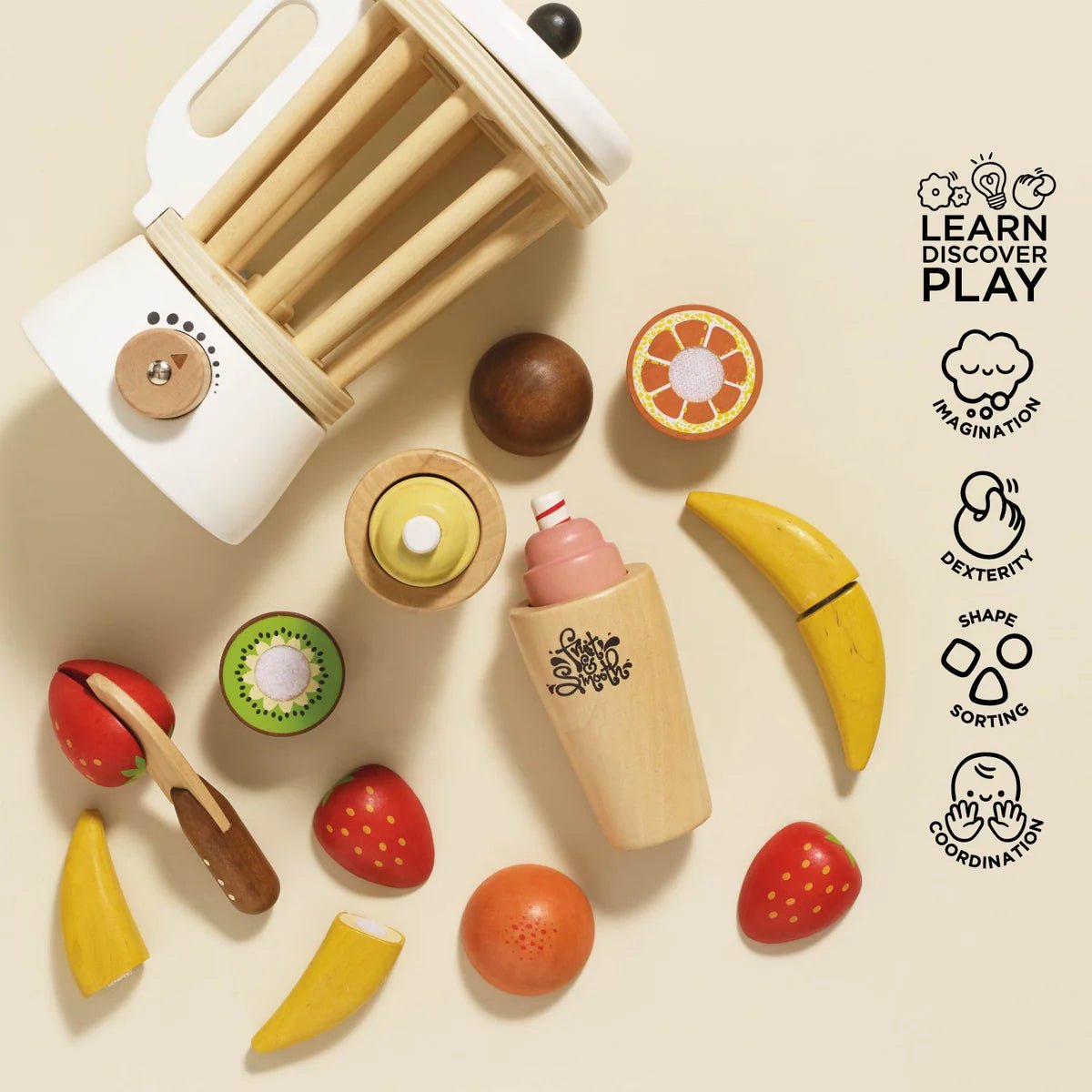 Le Toy Van Fruit & Smoothie Blender Set - New - Princess and the Pea Boutique