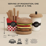 Le Toy Van Gourmet Hamburger Set - Princess and the Pea Boutique