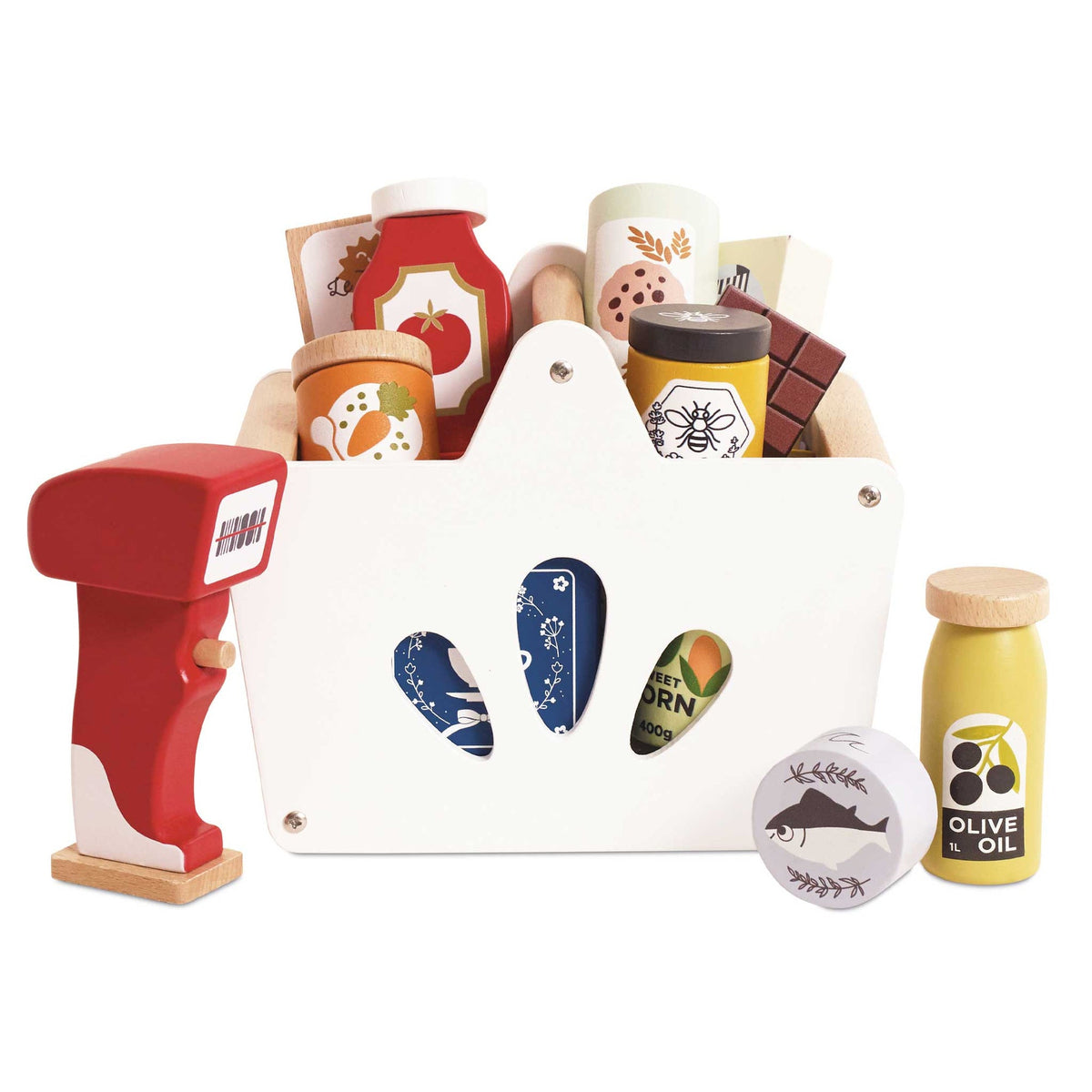 Le Toy Van Groceries Set and Scanner - Princess and the Pea Boutique