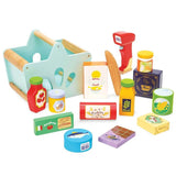 Le Toy Van Groceries Set and Scanner - Princess and the Pea Boutique