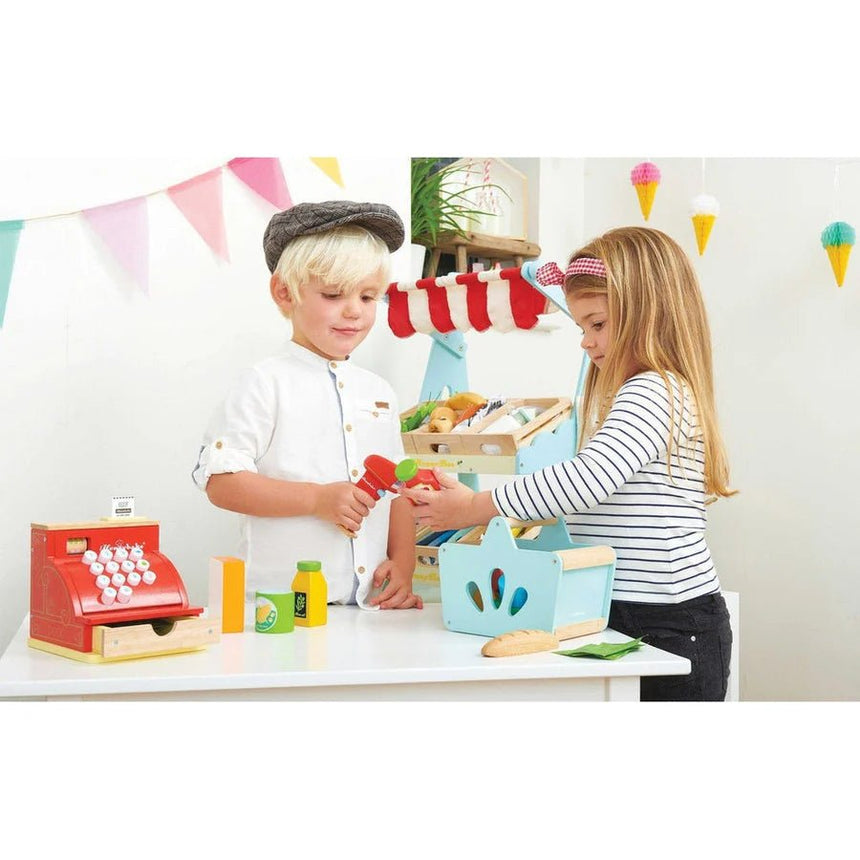 Le Toy Van Groceries Set and Scanner - Princess and the Pea Boutique