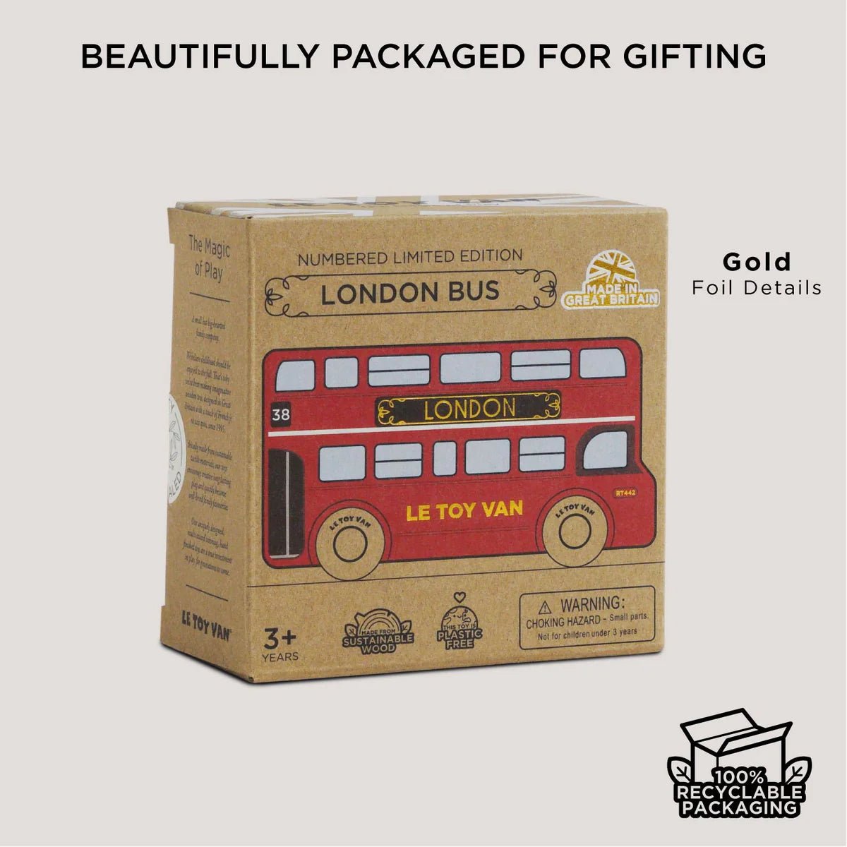 Le Toy Van London Bus LIMITED EDITION - Princess and the Pea Boutique