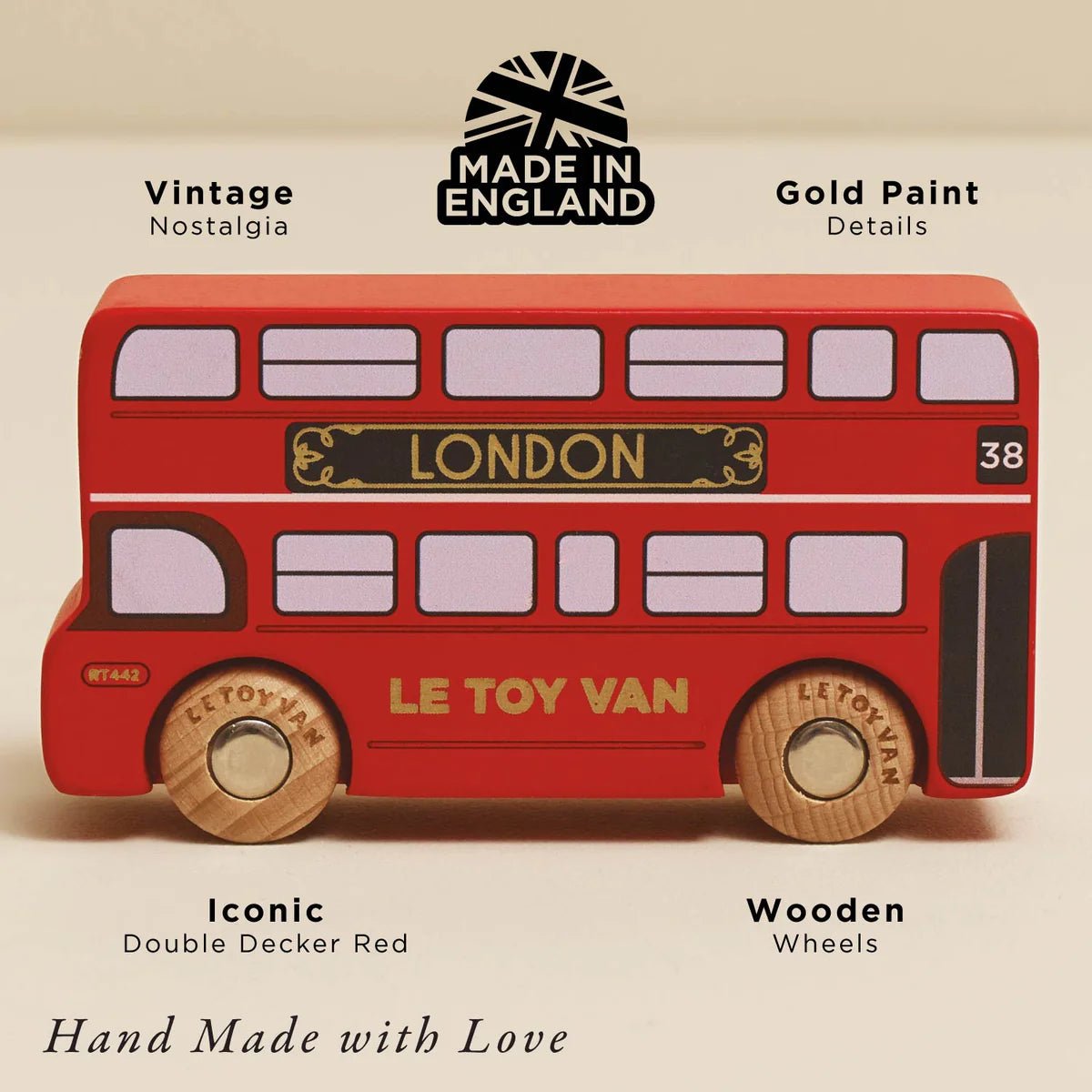 Le Toy Van London Bus LIMITED EDITION - Princess and the Pea Boutique