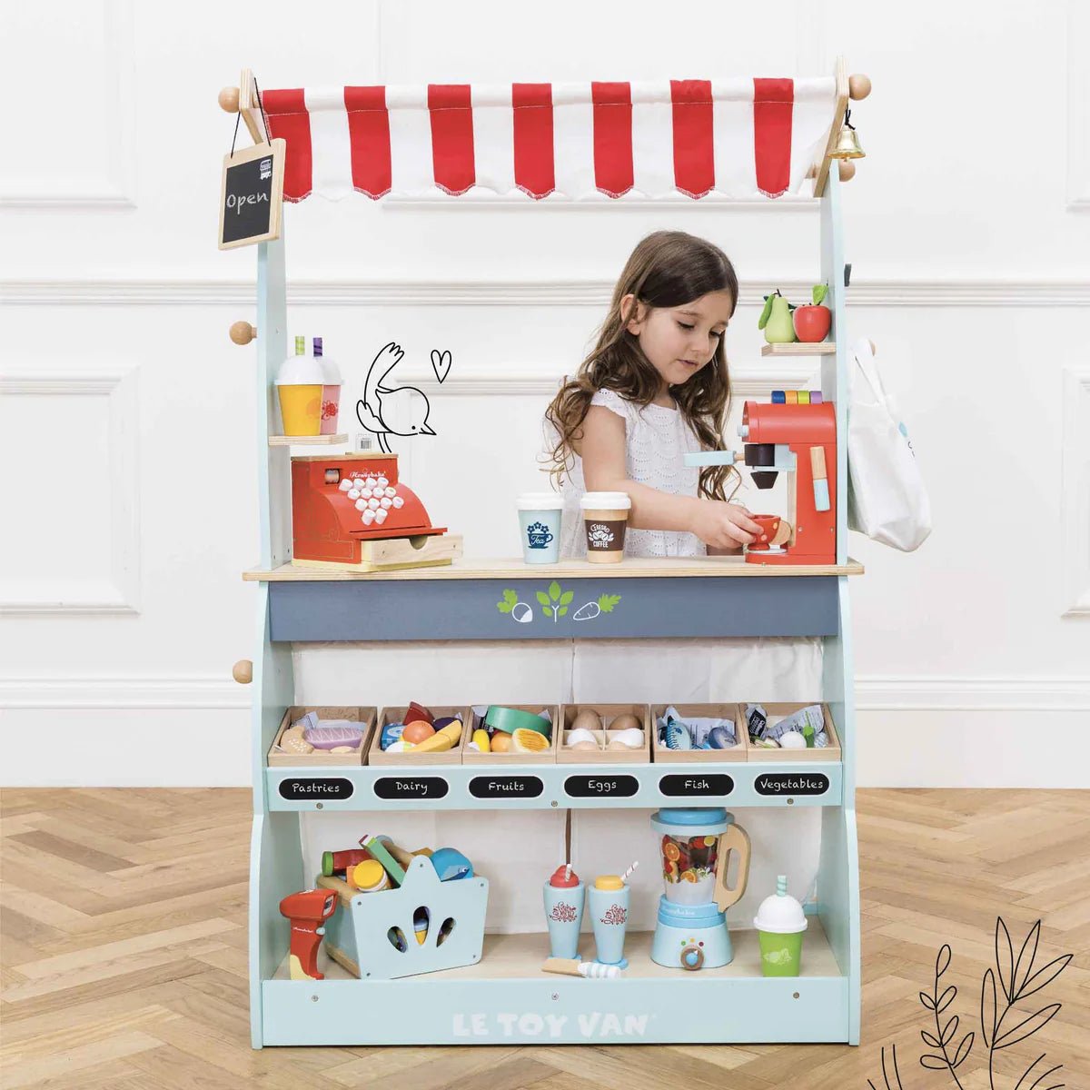 Le Toy Van Shop & Café Market Stand - Princess and the Pea Boutique