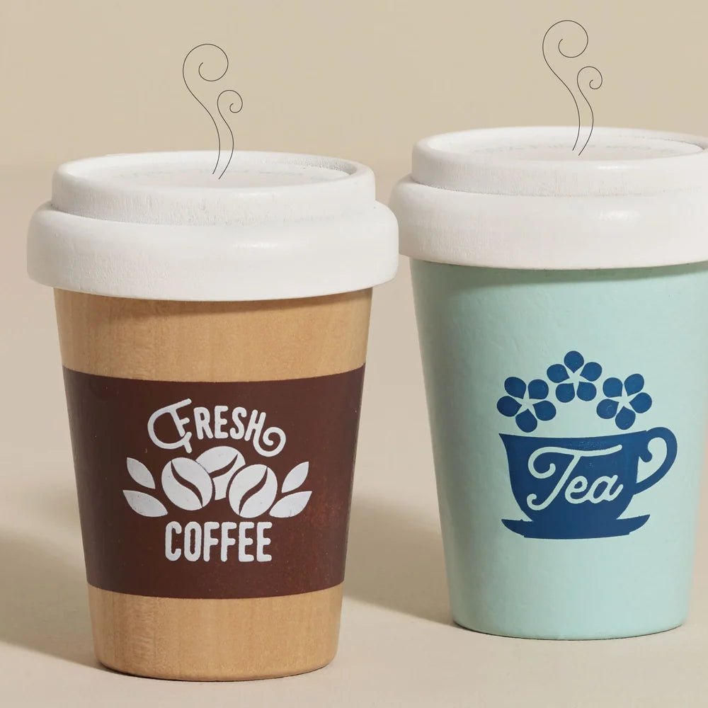 Le Toy Van Tea & Coffee Reuseable Eco Cups - Princess and the Pea Boutique