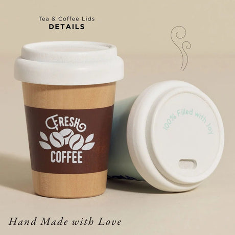 Le Toy Van Tea & Coffee Reuseable Eco Cups - Princess and the Pea Boutique