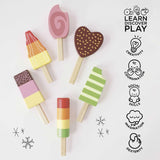 Le Toy Van Wooden Ice Lollies Popsicles - Princess and the Pea Boutique