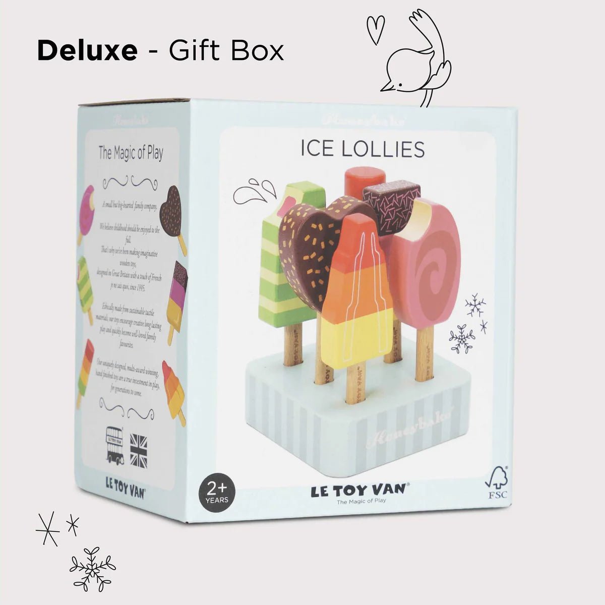 Le Toy Van Wooden Ice Lollies Popsicles - Princess and the Pea Boutique