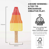 Le Toy Van Wooden Ice Lollies Popsicles - Princess and the Pea Boutique