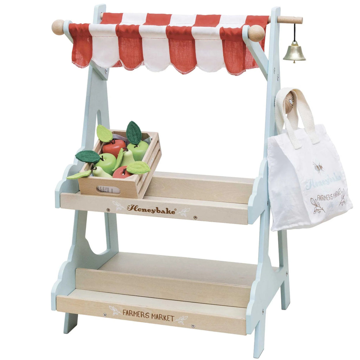 Le Toy Van Wooden Market Stall & Fruit Play Food Crate - Princess and the Pea Boutique