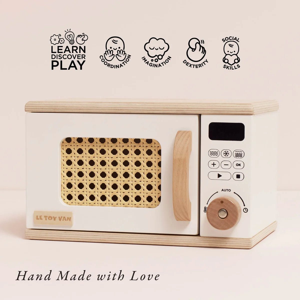 Le Toy Van Wooden Microwave - Princess and the Pea Boutique