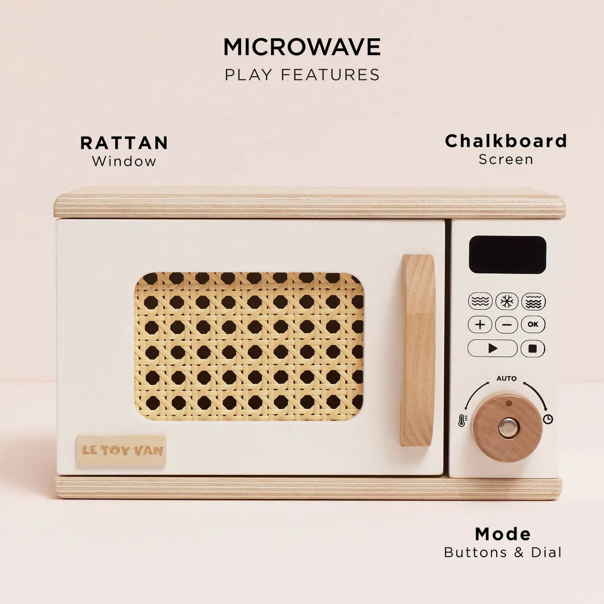 Le Toy Van Wooden Microwave - Princess and the Pea Boutique
