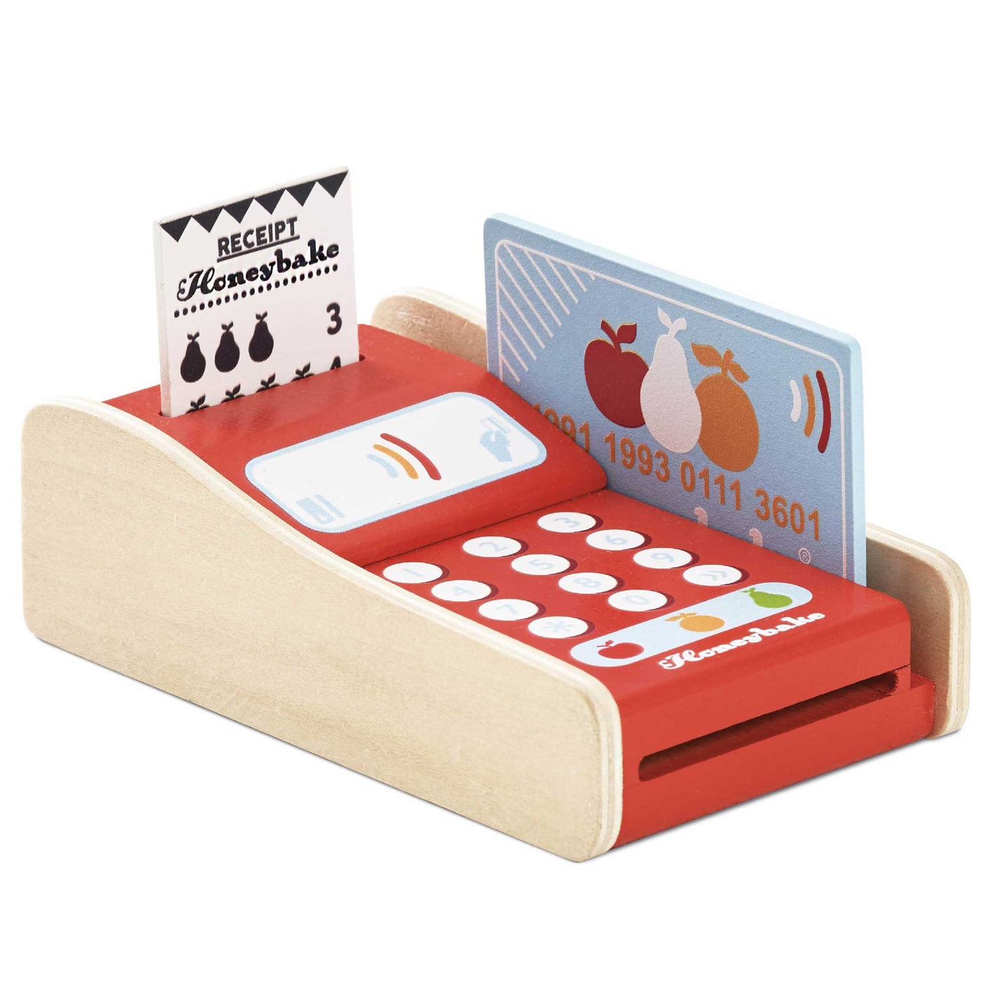 Le Toy Van Wooden Shop Card Machine - Princess and the Pea Boutique