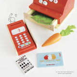 Le Toy Van Wooden Shop Card Machine - Princess and the Pea Boutique