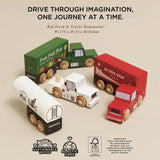 Le Toy Van Wooden Trailer Truck Set - Princess and the Pea Boutique