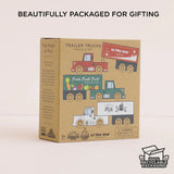 Le Toy Van Wooden Trailer Truck Set - Princess and the Pea Boutique