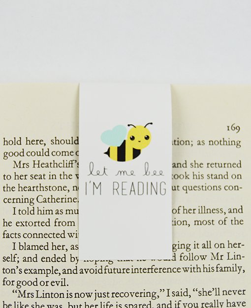 Let Me Bee Magnetic Bookmark - Princess and the Pea Boutique