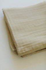 Lil North Co. Premium 8 layer Muslin Blanket - Sand - Princess and the Pea Boutique