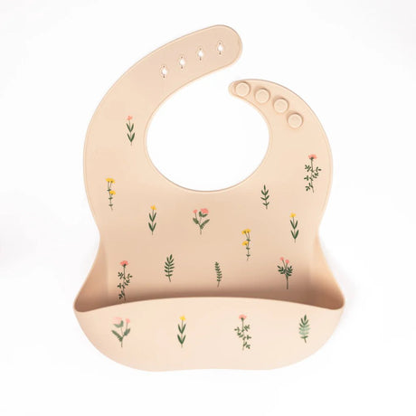 Lil North Co. Wild Flowers Silicone Bib - Princess and the Pea Boutique