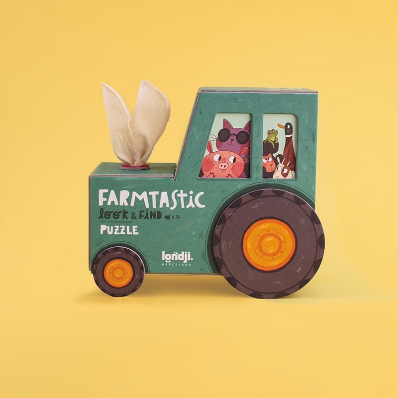 Londji Puzzle - Farmtastic - Princess and the Pea Boutique