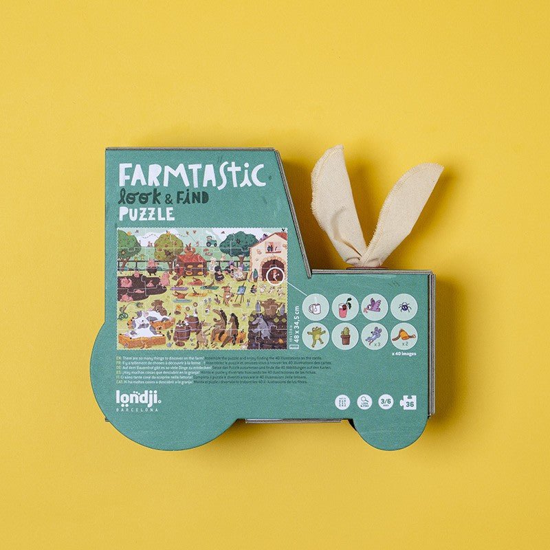 Londji Puzzle - Farmtastic - Princess and the Pea Boutique
