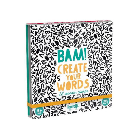 Londji Stamps - Bam! Words - Princess and the Pea Boutique