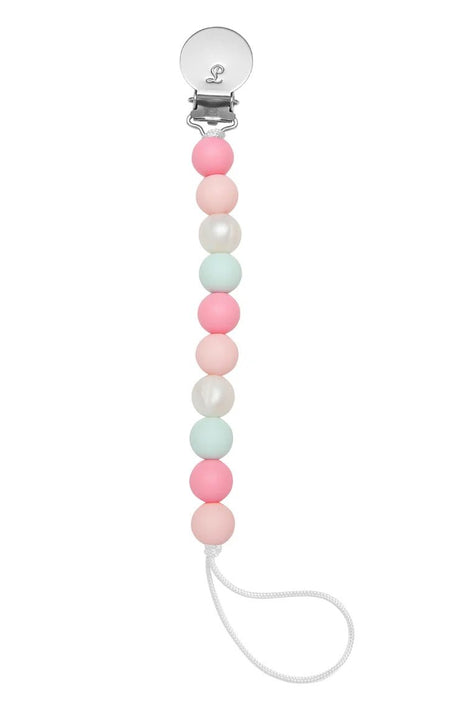Loulou Lolipop Pacifier Clip - Lolli Pink Mint - Princess and the Pea Boutique