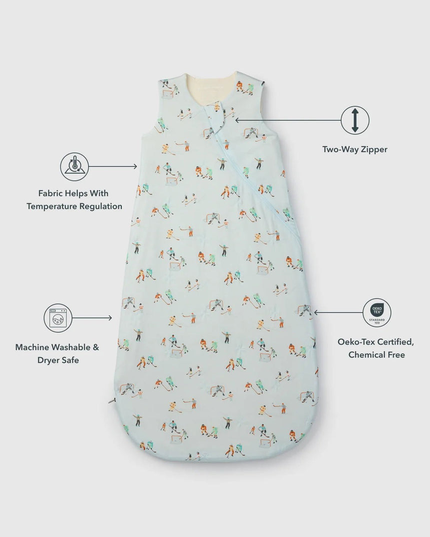 Loulou Lollipop Baby Sleep Sack TENCEL™ 1.0 TOG - Ice Hockey - Princess and the Pea Boutique