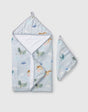 Loulou Lollipop Hooded Towel Set -Magical Dragons - Princess and the Pea Boutique