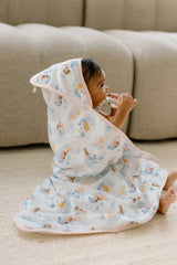 Loulou Lollipop Hooded Towel Set - Mermaids - Princess and the Pea Boutique