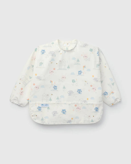 Loulou Lollipop Long Sleeve Bib - Mini Mathletes - Princess and the Pea Boutique