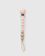 Loulou Lollipop OneC™ Silicone Pacifier Clip - Pink Quartz - Princess and the Pea Boutique