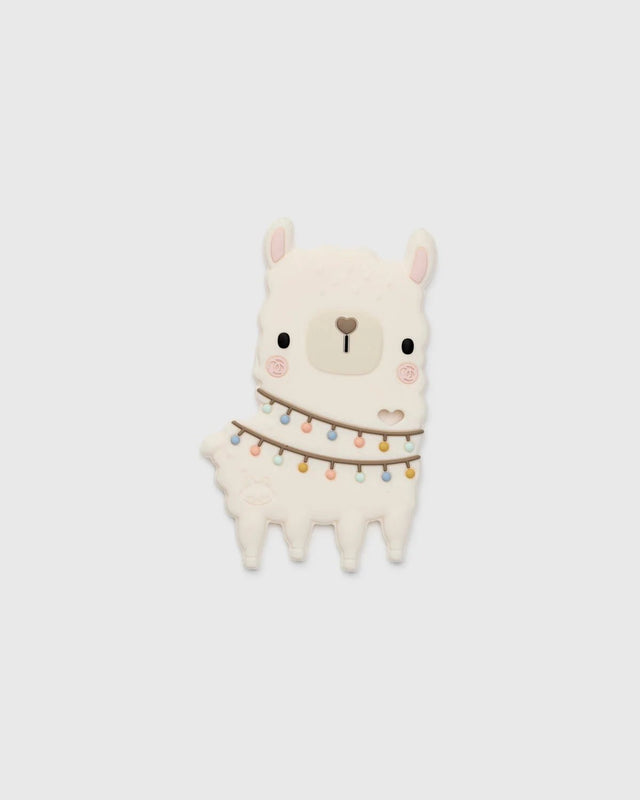 Loulou Lollipop Teether Single Llama - Princess and the Pea Boutique