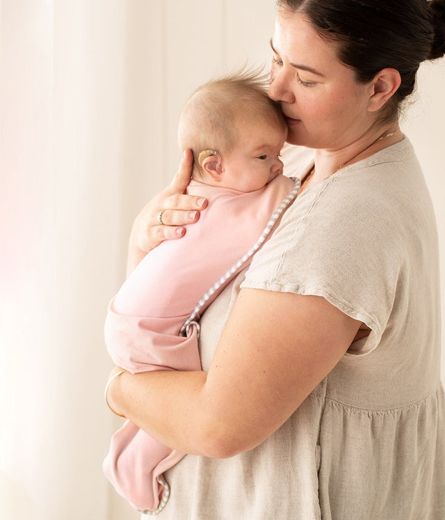 Love to Dream - Swaddle Up Original Dusty Pink - Princess and the Pea Boutique
