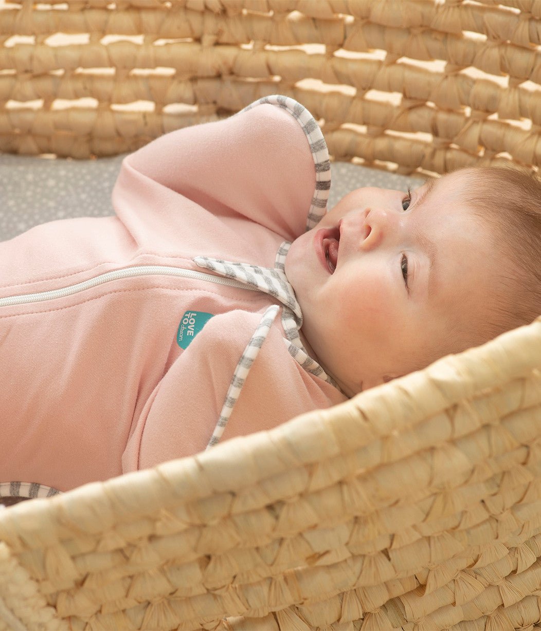 Love to Dream - Swaddle Up Original Dusty Pink - Princess and the Pea Boutique