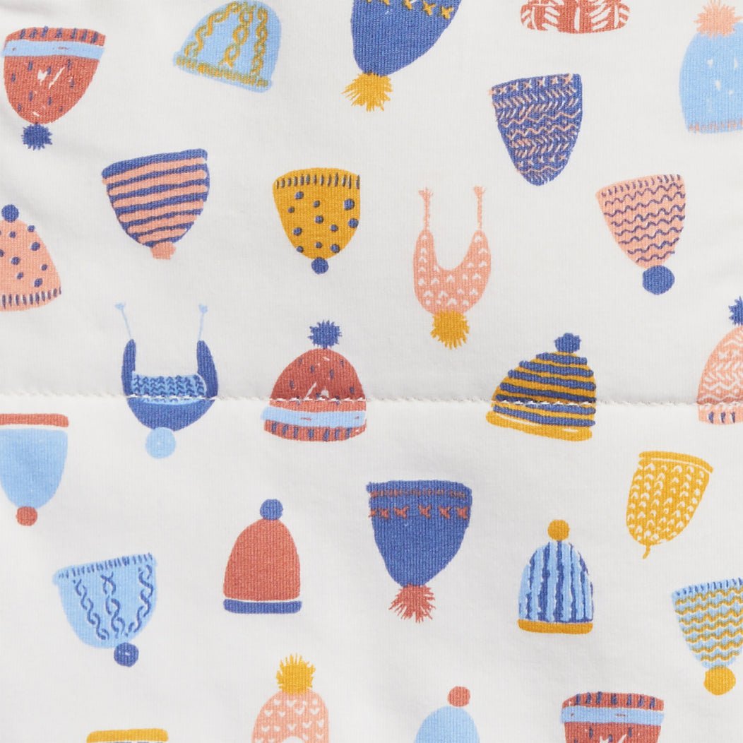 Love to Dream - Swaddle Up Transition Bag Warm White Happy Hats - Princess and the Pea Boutique