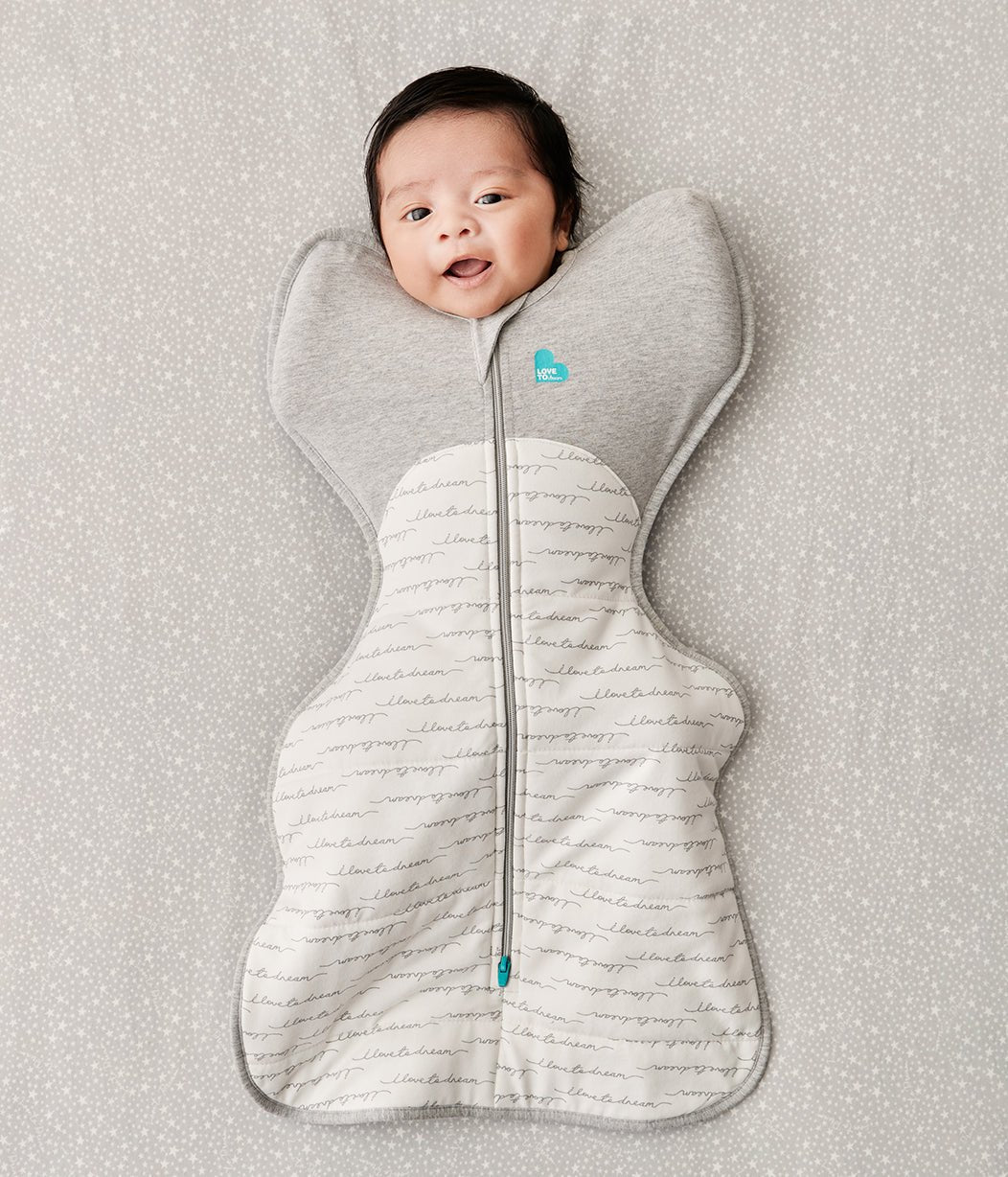 Love to Dream - Swaddle Up Warm - White Dreamer - Princess and the Pea Boutique