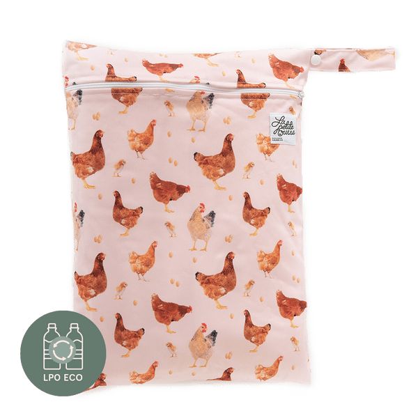 LPO Small Wet Bag - Chicken - Princess and the Pea Boutique