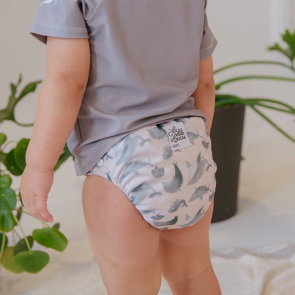 LPO Swim Diapers - Marine - Princess and the Pea Boutique