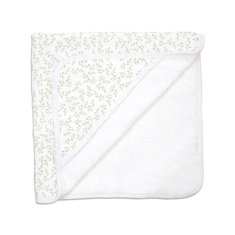 Lulujo Hooded Towel - Greenery - Princess and the Pea Boutique