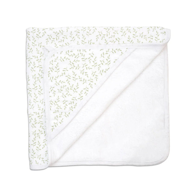 Lulujo Hooded Towel - Greenery - Princess and the Pea Boutique