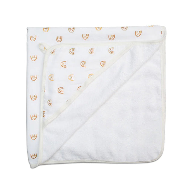 Lulujo Hooded Towel - Rainbow - Princess and the Pea Boutique