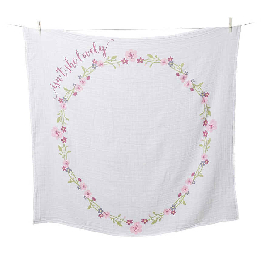 Lulujo Isn't She Lovely - Milestone Blanket (Copy) - Princess and the Pea Boutique
