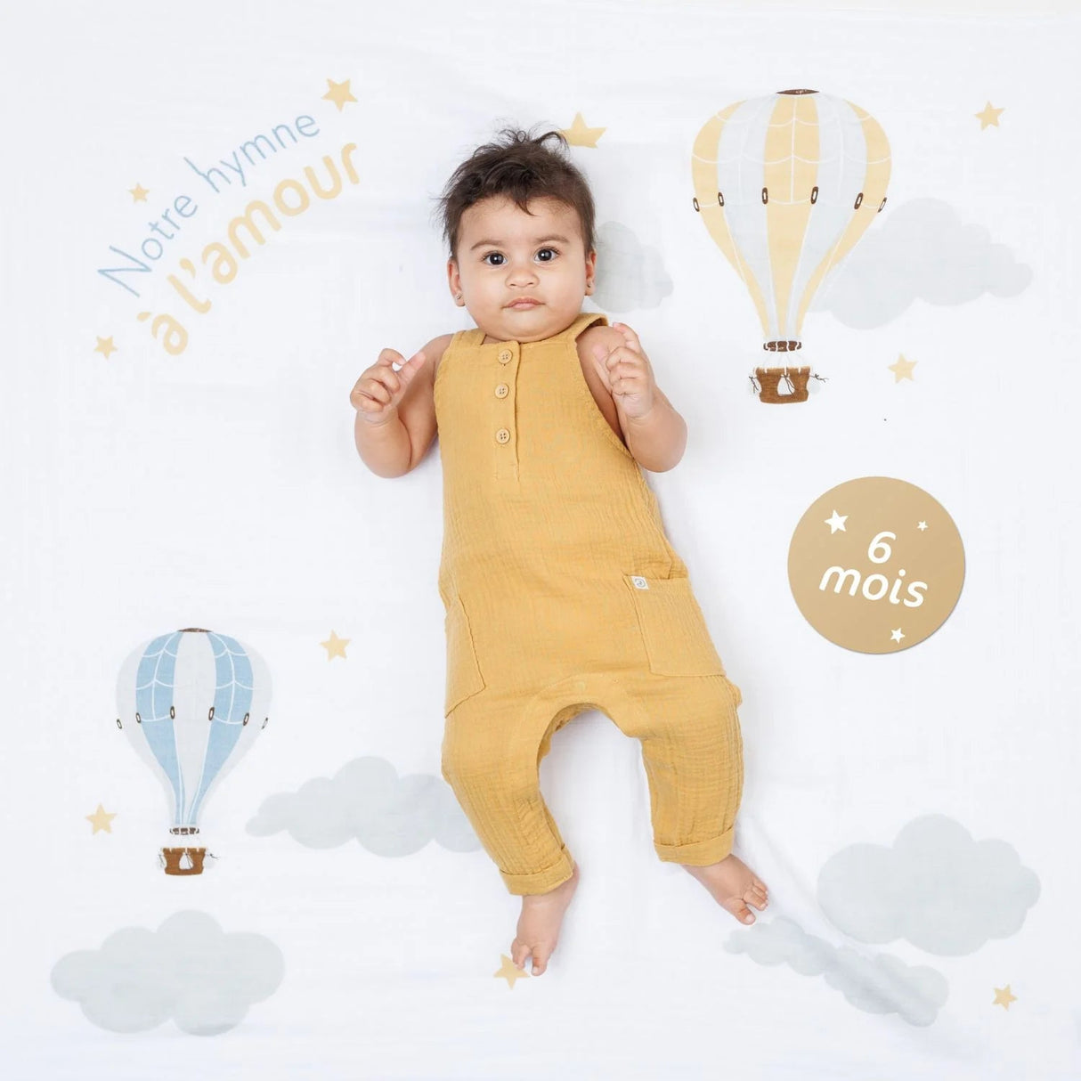 Lulujo Milestone Blanket Notre Hymne a L'amour - Princess and the Pea Boutique