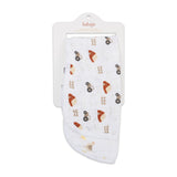 Lulujo Muslin Burp Cloths Burp Cloths - 2pk Barnyard+ Hen and Chicks - Princess and the Pea Boutique