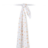 Lulujo Muslin Swaddle - Peaches - Princess and the Pea Boutique