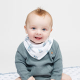 Lulujo Vintage Bears & Sailboats - Bandana Bibs - Princess and the Pea Boutique