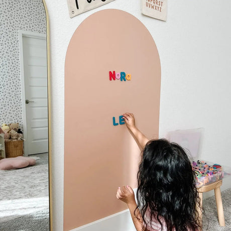 Magic Playwall - Arch Magnetic Wall Decal for Kids: Blush - Princess and the Pea Boutique