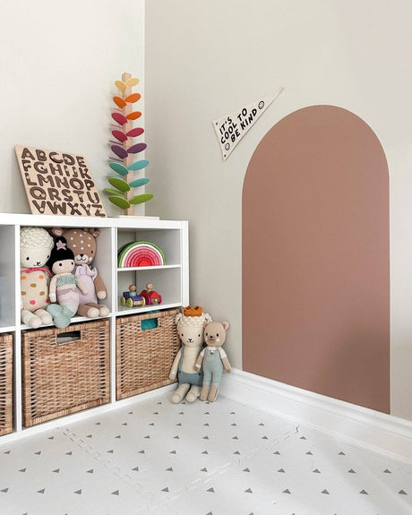Magic Playwall - Arch Magnetic Wall Decal for Kids: Caramel - Princess and the Pea Boutique