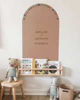 Magic Playwall - Arch Magnetic Wall Decal for Kids: Caramel - Princess and the Pea Boutique